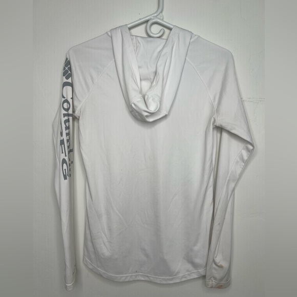 Columbia PFG Omni-Shade White Fishing Shirt [Sz. S] - Picture 5 of 5